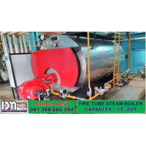  Fire tube steam Boiler /Horizontal fire Tube Steam Boiler/Boiler Lorong Pipa Api Pipa bakar/Steam Drum Boiler/PT INDIRA MITRA BOILER