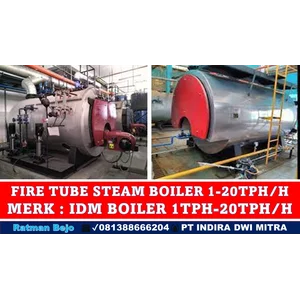  Fire tube steam Boiler /Horizontal fire Tube Steam Boiler/Boiler Lorong Pipa Api Pipa bakar/Steam Drum Boiler/PT INDIRA MITRA BOILER