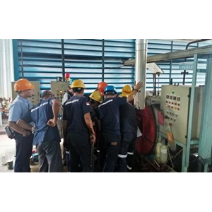 Service Coile thermal oil heater By PT. Indira Mitra Boiler