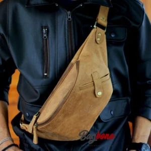 Jordan Tas Kulit Pria - Waist Bag Leather