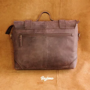 Maldini Briefcase Leather Bag - Tas  Kantor