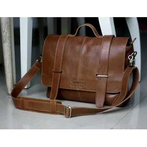 Maldini Briefcase Leather Bag - Tas  Kantor