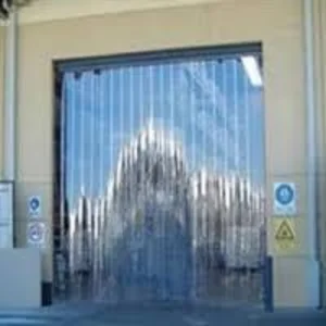 tirai Strip Curtain kemang Bening penyekat ruangan