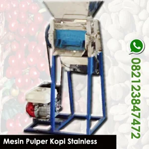 Mesin Pengupas Kulit Kopi Basah Stainless - Pulper Kopi Stainless