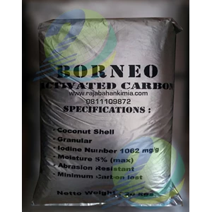Karbon Aktif Borneo 20 Kg / Zak
