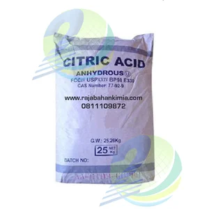 Citric Acid Anhydrous 25 Kg