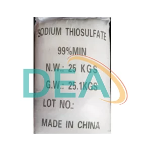 Bahan Kimia Sodium Thiosulphate Ex.China 25Kg /Zak