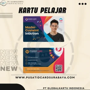 Kartu ID Pelajar Custom PVC