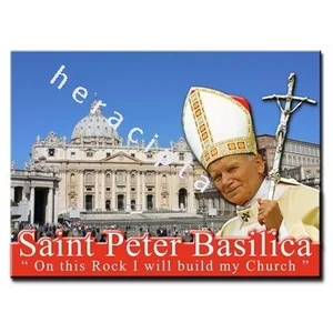 WP2813-2D3  Pajangan meja 2D - Saint Peter Basilica