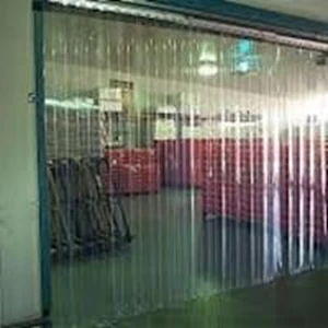 Mika PVC Curtain Bening