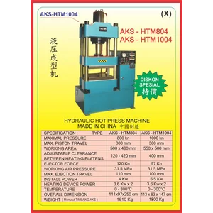 MESIN PRESS Hydraulic Hot Press HTM804