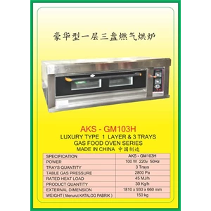 MESIN PEMANGGANG Gas Food Oven Series GM103