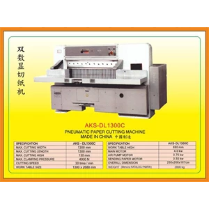 Alat Alat Mesin Paper Cutting Machine & Book Binding DL1300C