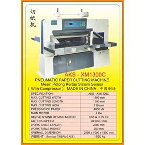 Alat Alat Mesin Paper Cutting Machine & Book Binding XM1300C