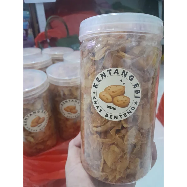 Makanan Tradisional Kentang Ebi / Sambel Ubi Khas Tangerang