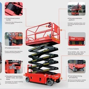 Scissor Lift Noblelift Scissor Lift Noblelift SC 10H  Tinggi 10- PT Denko Wahana Sakti