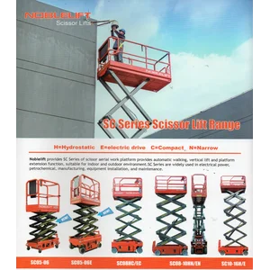 Scissor Lift Noblelift Scissor Lift Noblelift SC 10H  Tinggi 10- PT Denko Wahana Sakti
