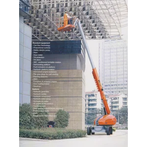 Telescopic Boom Lift GTBZ 43 S Kapasitas 230 kg- PT Denko Wahana Sakti