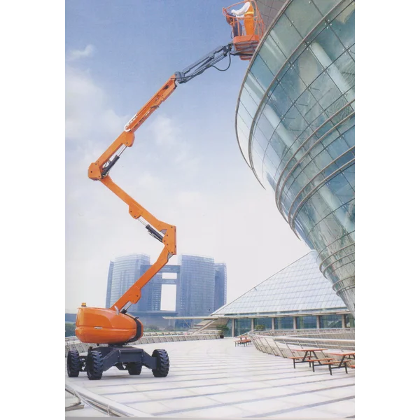 Telescopic Boom Lift GTBZ 43 S Kapasitas 230 kg- PT Denko Wahana Sakti