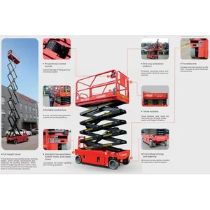 Pusat Scissor Lift  SC 12/SC 14/ SC 16  Merk Noblelift  Bergaransi Resmi PT Denko Wahana Sakti
