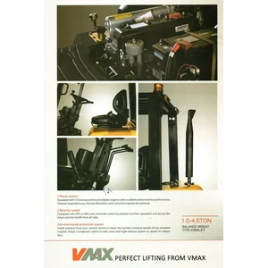 FORKLIFT  DIESEL ENGINE ISUZU 6 BG1  CAP 5 TON TINGGI 3 M PT DENKO WAHANA SAKTI