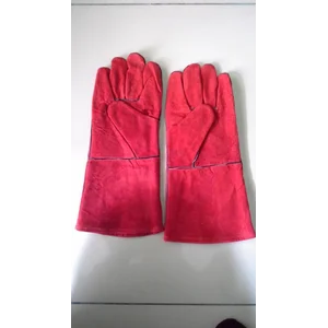 Red Welding Gloves Safety Gloves