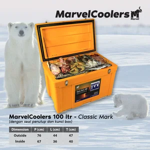 Coolbox Marvel Kapasitas 100 Liter Classic