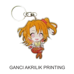 Gantungan Kunci Akrilik Anime