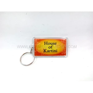 Acrylic Key Chain Messages