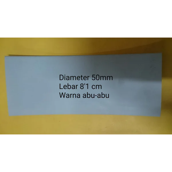 Heat Shrink Tube Warna Abu-Abu Diameter 50mm Tegangan Rendah