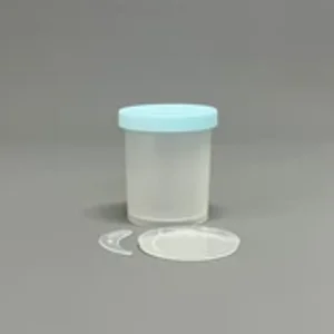 Pot Jar Krim - Pot Lulur - Wadah Masker - 200ml Transparan Tutup Warna