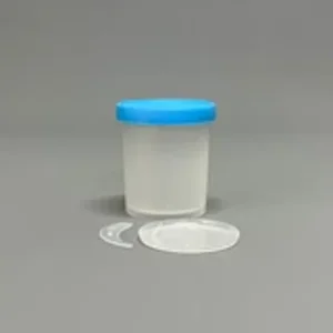 Pot Jar Krim - Pot Lulur - Wadah Masker - 200ml Transparan Tutup Warna