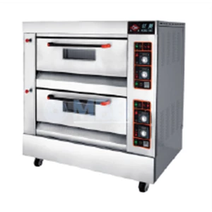 Mesin Toaster Oven Gas Pizza Deck Oven