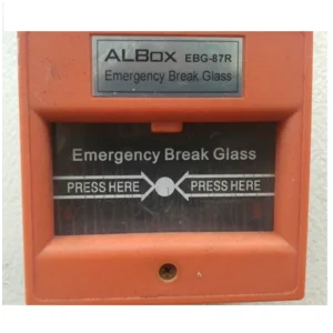 Emergency Break Glass Albox EBG-87R