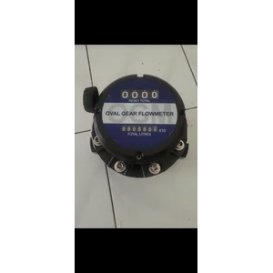 FLOW METER OVAL GEAR METER 1  1/2 INCHI