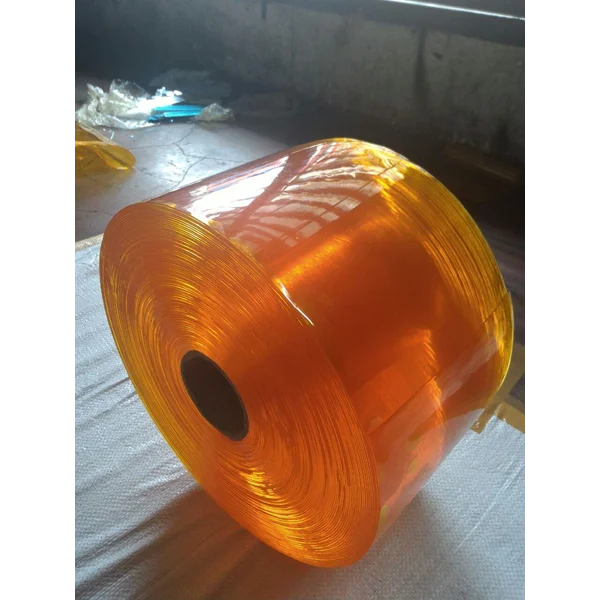plastik curtain PVC kuning cikarang 