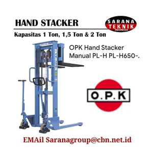 OPK HAND STACKER MANUAL PL-H650 PT. SARANA TEKNIK