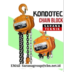 Kondotec Rantai Hoist PT. Sarana teknk