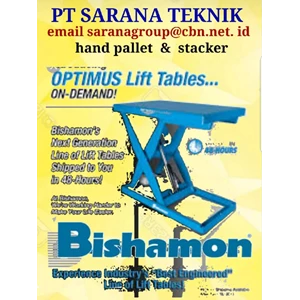 Bishamon Industries Battery Operated Mobilift Scissor Lift