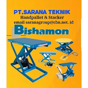 LIFT TABLE BISHAMON PT SARANA TEKNIK HAND PALLET AND STACKER BISHAMON