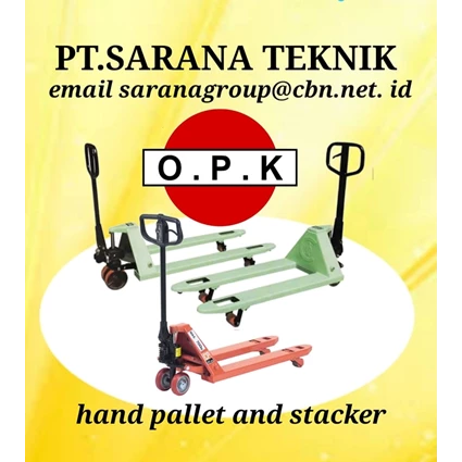 Dari OPK PT SARANA TEKNIK HAND PALLET & STACKER- OPK Hand Pallet Truck 0