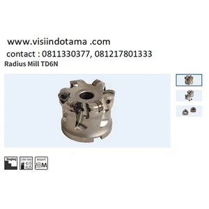Moldino Radius Indexable End Mill Cutter TD6N