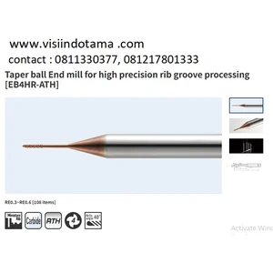 Moldino Taper Ball End Mill Cutter EB4HR