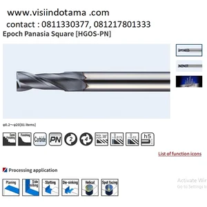 Moldino Square End Mill Cutter HGOS