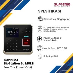 Biometric Reader Suprema BioStation 2a Multi