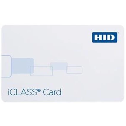 From HID access control card 200 x iCLASS ® 2