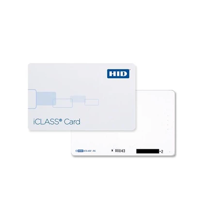 From HID access control card 200 x iCLASS ® 0