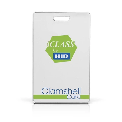 Dari Kartu Akses Kontrol HID 2080 ICLASS® Clamshell 2K bit (256byte) Card 0