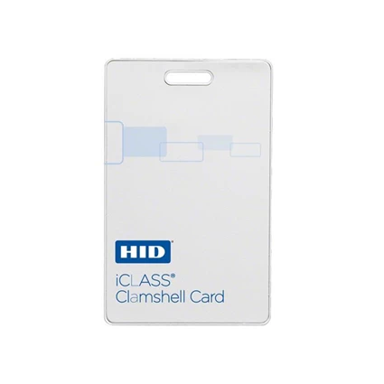 Dari Kartu Akses Kontrol HID 2080 ICLASS® Clamshell 2K bit (256byte) Card 1