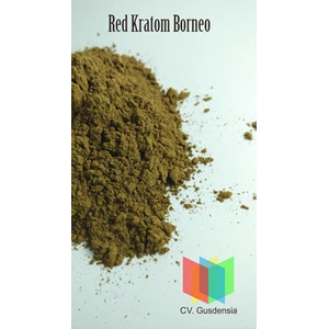 Jamu Dan Obat Alami Red Kratom Borneo Powder (Mitragyna Speciosa)